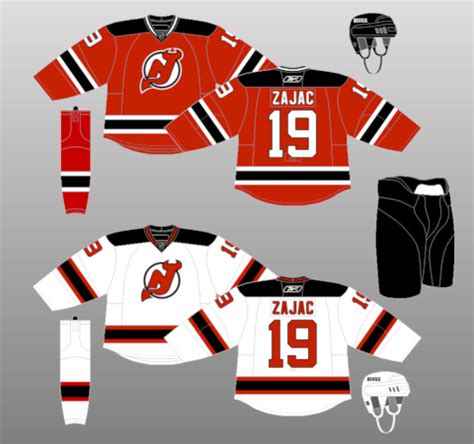 New Jersey Devils 2007-17 - The (unofficial) NHL Uniform Database