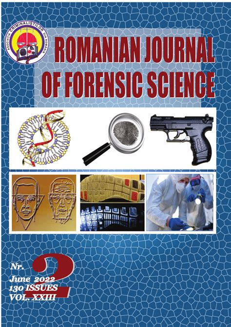 (PDF) ROMANIAN JOURNAL OF FORENSIC SCIENCE ROMANIAN JOURNAL OF FORENSIC SCIENCE 2 2 Nr. 130 ...