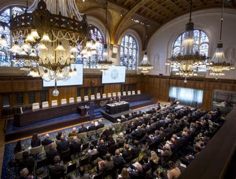 General view of the room during the ICJ Conference on 'The ICJ in the Service of Peace and ...