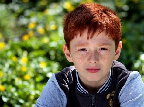 Red Haired Boy Photograph by Dawn Van Doorn - Pixels