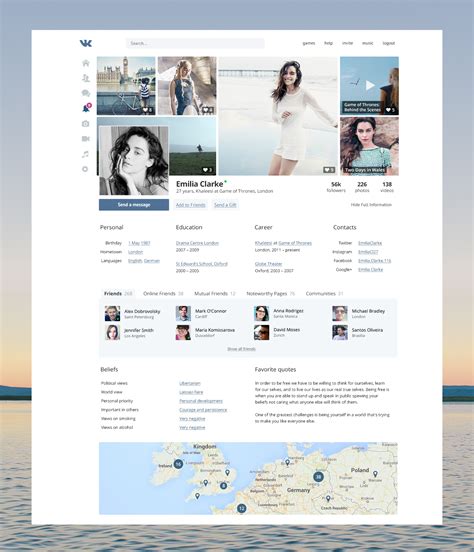 Social Media Profile Templates Social Media Strategy Template 2 ...