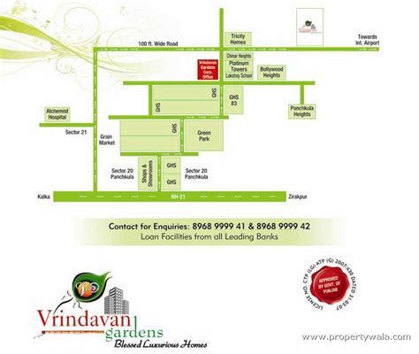 Vrindavan Gardens - Peer Mushalla, Zirakpur - Apartment / Flat Project - PropertyWala.com