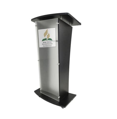 Custom Logo Acrylic Church Podium Pulpit Debate Conference - Etsy Australia