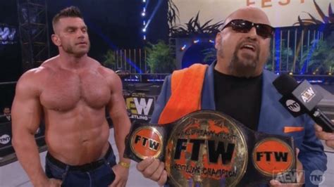 Taz Brings Classic Title To AEW