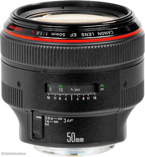 Canon 50mm f/1.0 Review