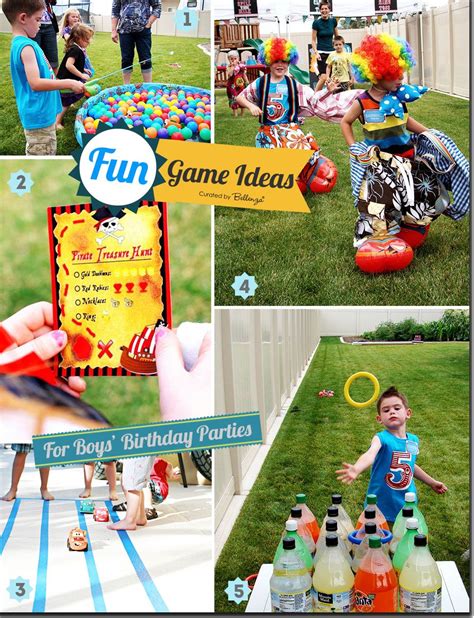 Fun Games and Activities for Boys' Birthday Parties | Boy birthday parties, Fun birthday party ...