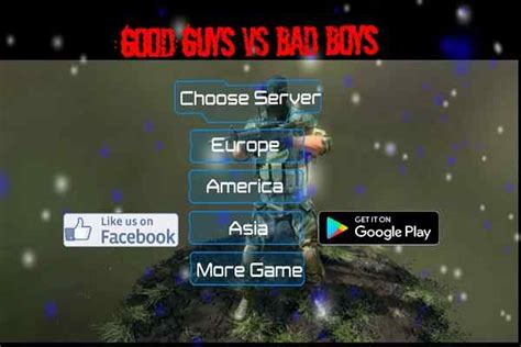 Good Guys vs Bad Boys - Play Free Online Games : Atmeplay.com