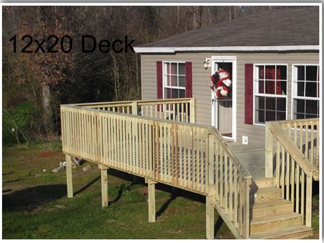 Deck For Mobile Home | Deck Installer | Deck Building Contractor ...