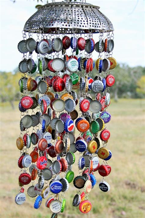 Cool Crafts Made with Bottle Caps