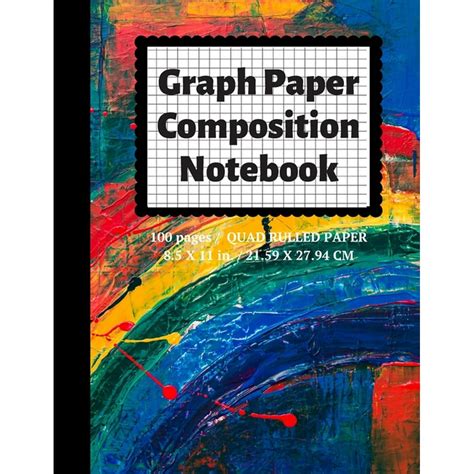 Graph Paper Composition Notebook: Grid Paper, Quad Ruled, 100 Sheets ...