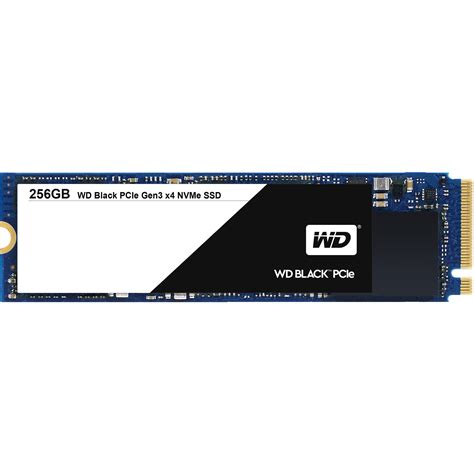 WD 256GB Black NVMe M.2 Internal SSD WDS256G1X0C B&H Photo Video