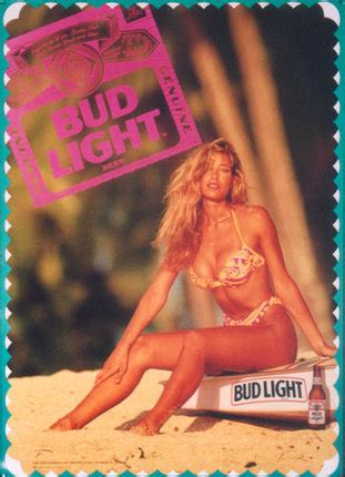 Budweiser - Bud Light | Original Vintage Poster | Chisholm Larsson Gallery