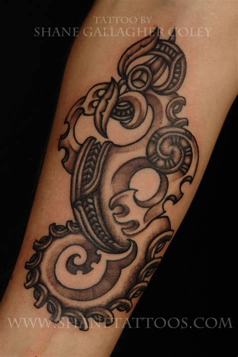 SHANE TATTOOS: Maori Taniwha