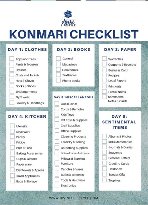 Tips for Decluttering Getting Organized and Sparking Joy from Marie Kondo