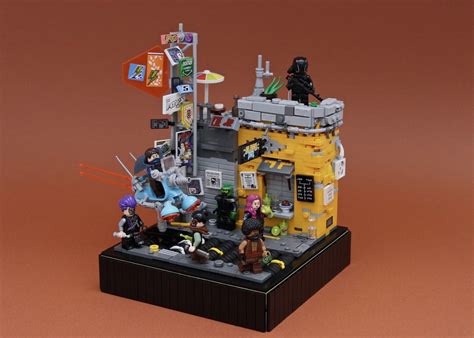 “Cyberpunk 2077- Pacifica” | Lego creations, Lego projects, Lego creative