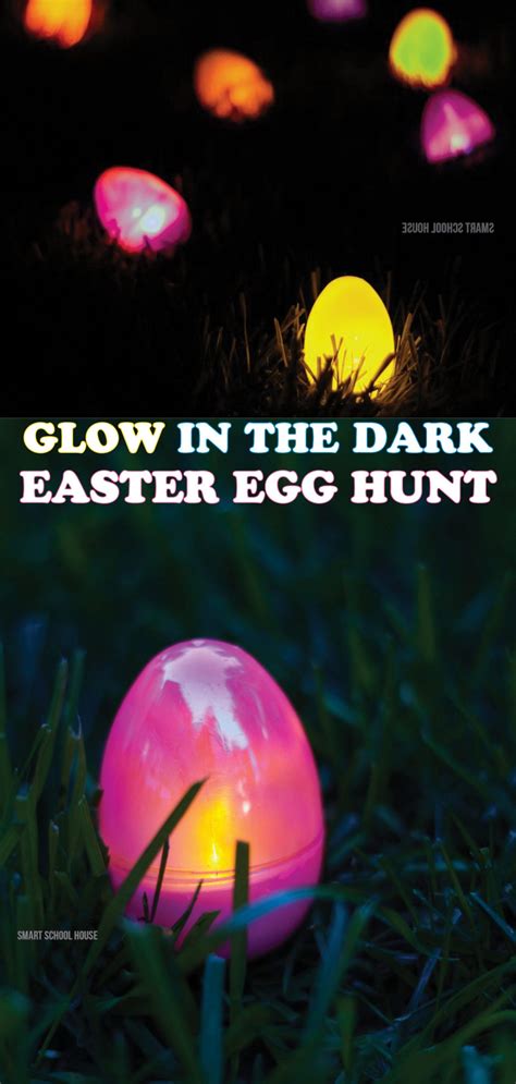 Glow in the Dark Easter Eggs Hunt!