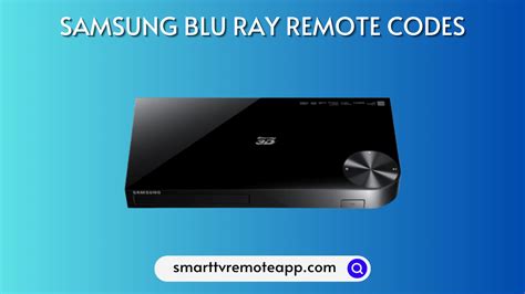 Samsung Blu Ray Remote Codes With Programming Instructions