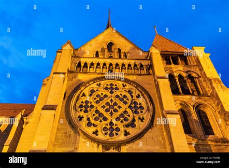 Lausanne Cathedral Stock Photo - Alamy