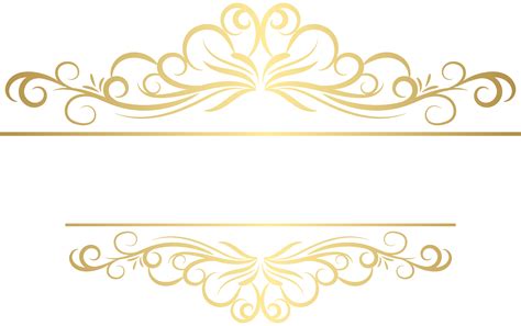 Gold Deco Ornament PNG Clip Art em 2020 | Cartao de visita manicure, Logotipo manicure, Logotipo ...