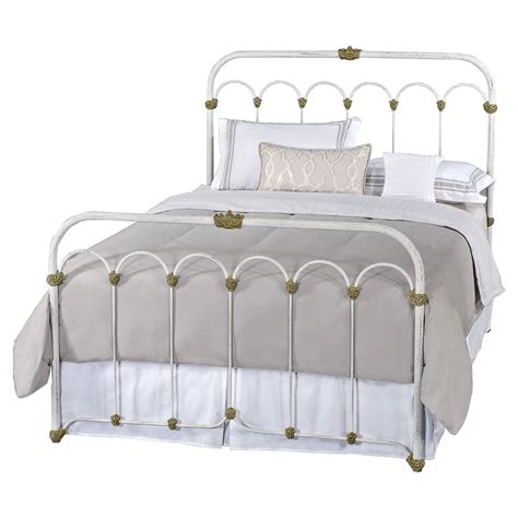 Grasse French Country White Iron Bed - Twin | White iron beds, Iron bed ...