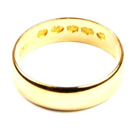 22 Carat Gold Victorian Wedding Ring - Mark Parkhouse Antiques & Jewellery