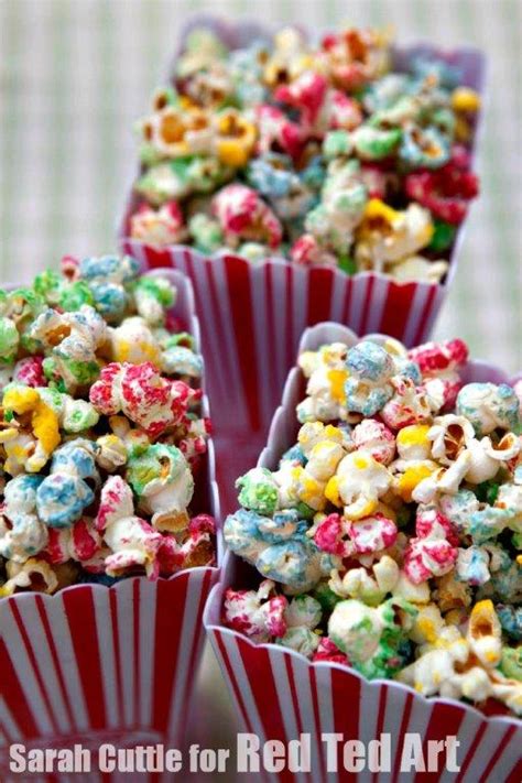 Rainbow Popcorn - Red Ted Art's Blog