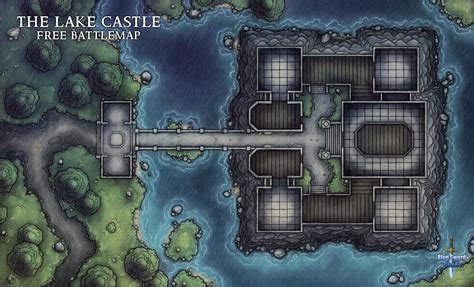 The Lake Castle : r/battlemaps