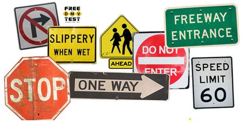 Georgia Permit Practice Test Questions - Road Signs - Free DMV Test