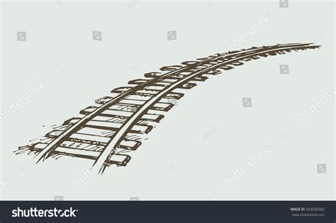 Train Tracks Drawing