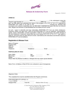 24 Printable indemnity form for school trip Templates - Fillable Samples in PDF, Word to ...