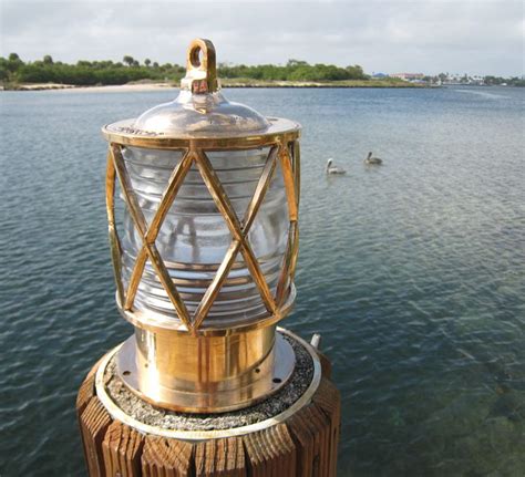 European Nautical Bronze Piling Dock Light | Dock lighting, Nautical ...