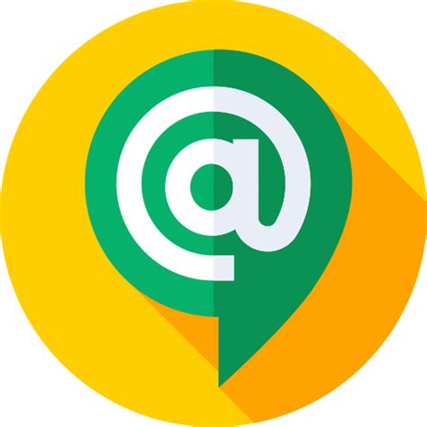 Google hangouts Flat Circular Flat icon