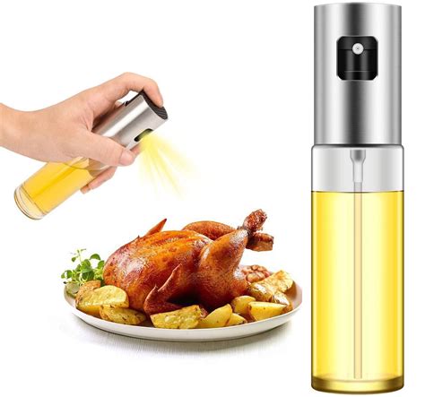 LNGOOR Oil Sprayer for Cooking, Olive Oil Sprayer Mister, Olive Oil Spray Bottle, Olive Oil ...