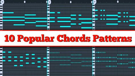 10 Type Of Chords Patterns || FL Studio Mobile - YouTube