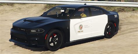 LAPD Dodge hellcat Livery - GTA5-Mods.com