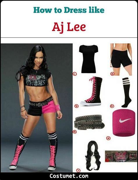 Aj Lee Wrestling Outfit