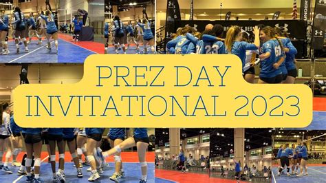 Volleyball tournament vlog: Prez day invitational 2023 - YouTube