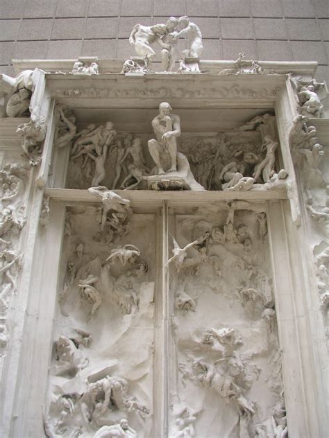 AUGUSTE RODIN. The Gates of Hell, 1880-1917, high... - art magnifique