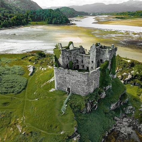 Castle Tioran, Scotland Scotland Castles, Scottish Castles, Castle Ruins, Medieval Castle ...