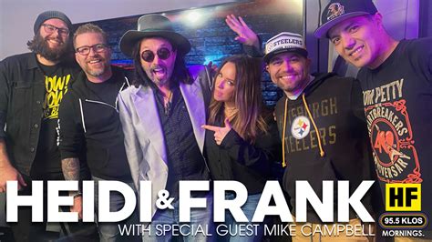 Heidi and Frank: Heidi and Frank with guest Mike Campbell