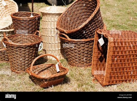 Willow baskets hi-res stock photography and images - Alamy