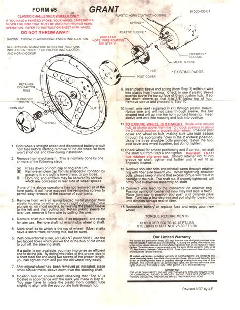 Grant steering wheel, Chevy kit | Team Camaro Tech