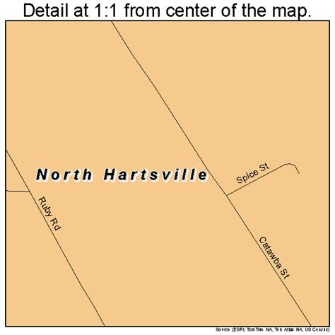 North Hartsville South Carolina Street Map 4551145