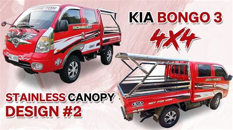 Kia Bongo III 4x4 | with Canopy and offroad tires - YouTube