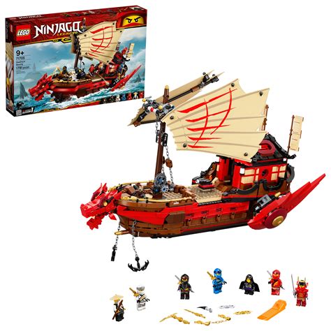 LEGO 71705 NINJAGO Legacy Destiny's Bounty Toy Building Kit (1,781 Pieces) - Walmart.com