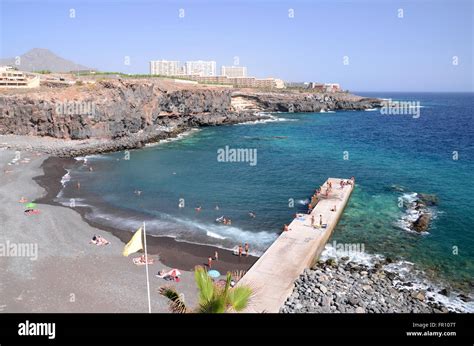 Beautiful beach in Callao Salvaje on Tenerife, Spain Stock Photo - Alamy