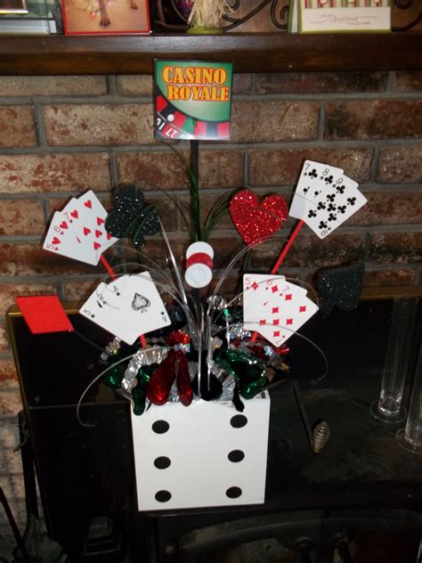 Casino Night Table Centerpieces | Crafts | Pinterest | Casino night, Casino party and La ...