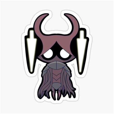 "Hollow Knight - The Knight x Xero" Sticker for Sale by ArchivesDesign ...