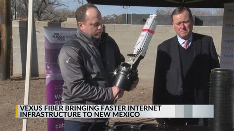 Vexus Fiber promising faster internet for Albuquerque – KRQE NEWS 13 ...