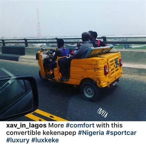 Roofless Keke Napep Spotted On A Lagos Bridge - Autos - Nigeria